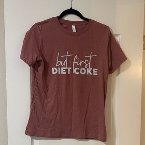 Bella Canvas pink Graphic Tee